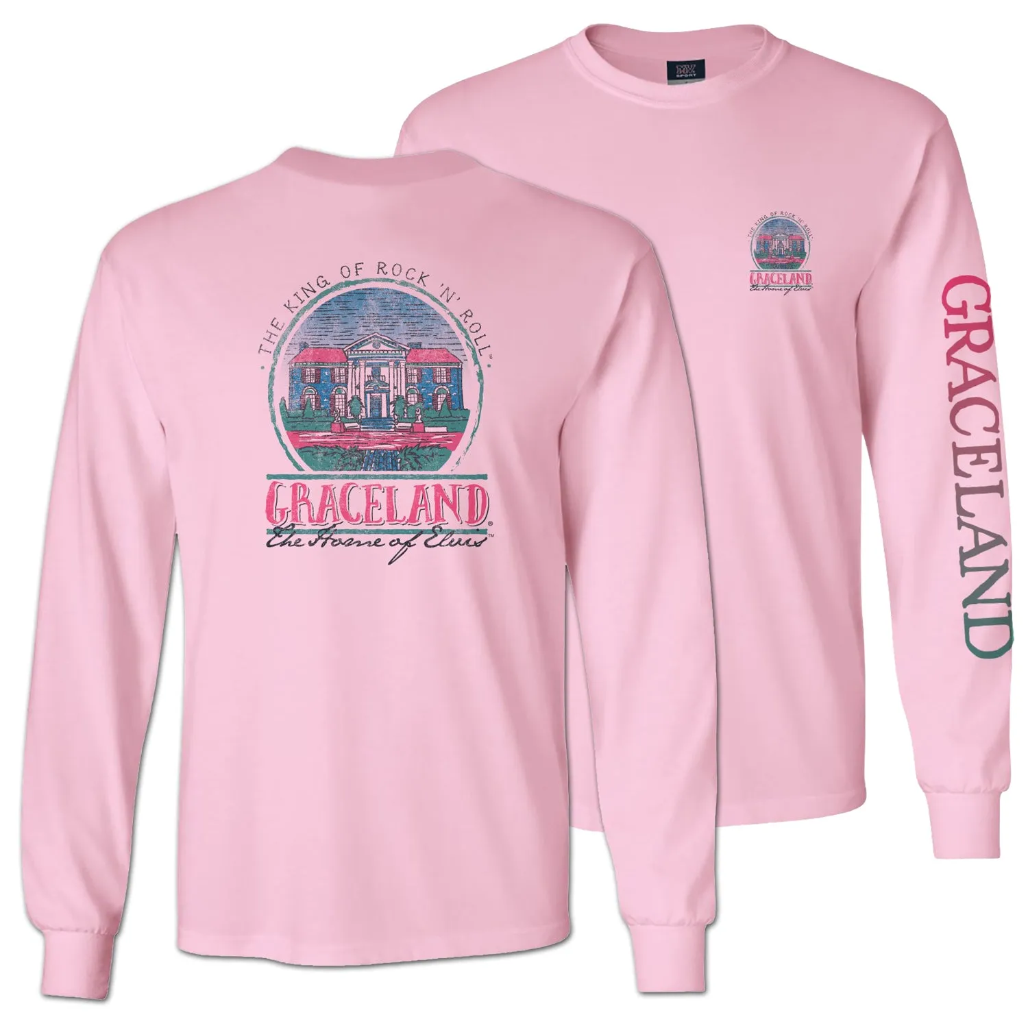 Graceland Watercolor Long Sleeve T-Shirt