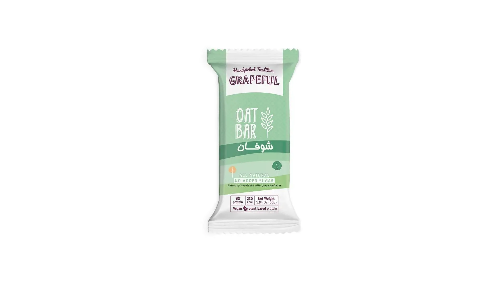 GRAPEFUL VEGAN OAT BAR