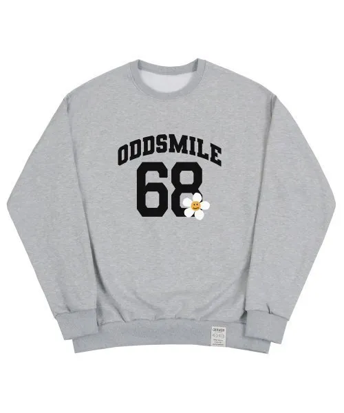 GRAVER  |[GRAVER]★ODDSMILE 68 FLOWER SMILE SWEATSHIRT