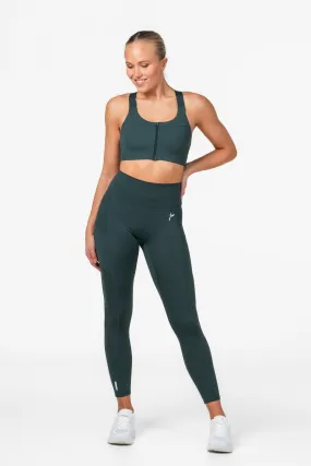 Green Techna Leggings