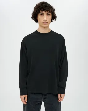 Hanes Loose Long Sleeve Tee - Aged Black