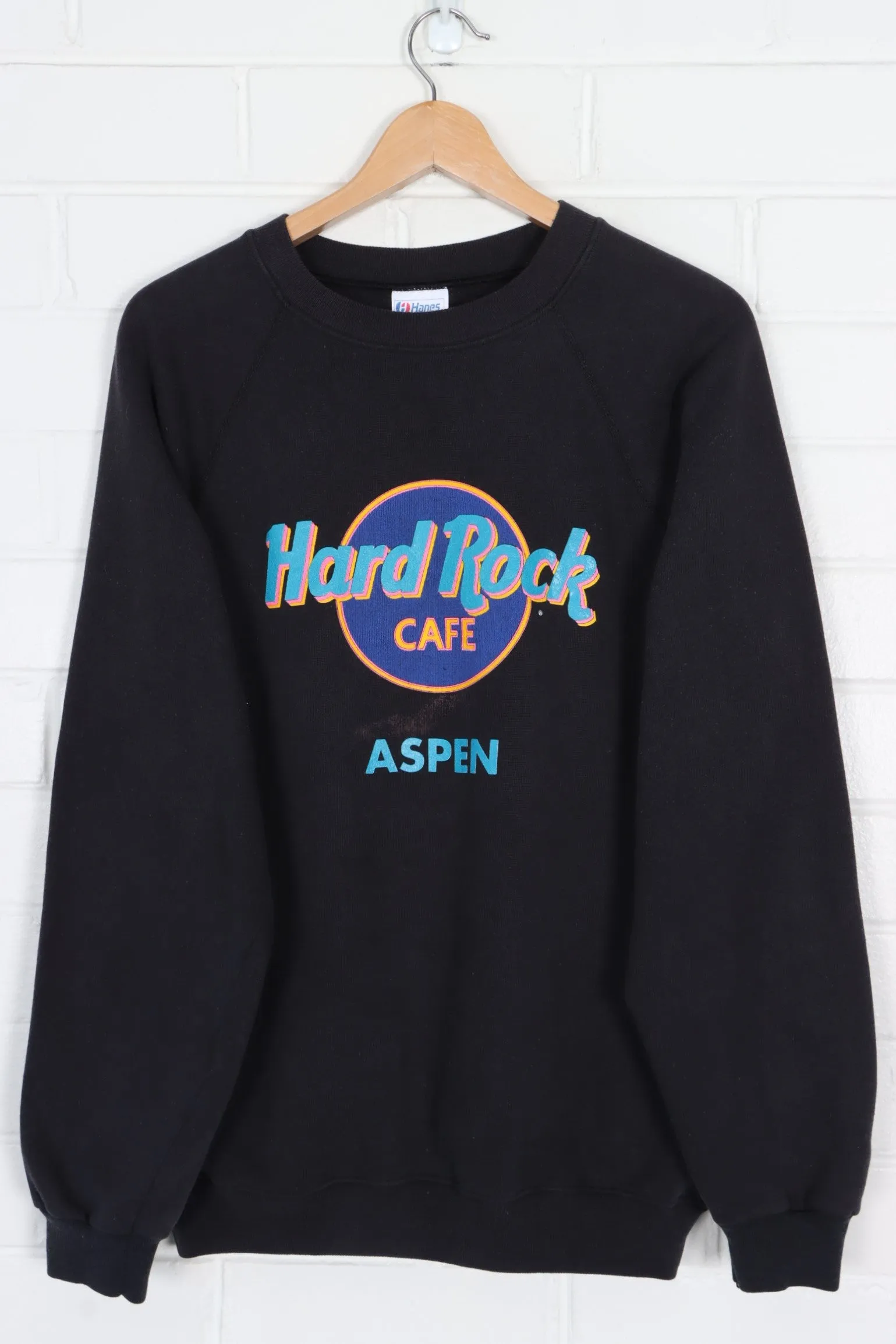 HARD ROCK CAFE 90s Aspen Sweatshirt USA Made (L)