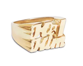 He / Him Ring