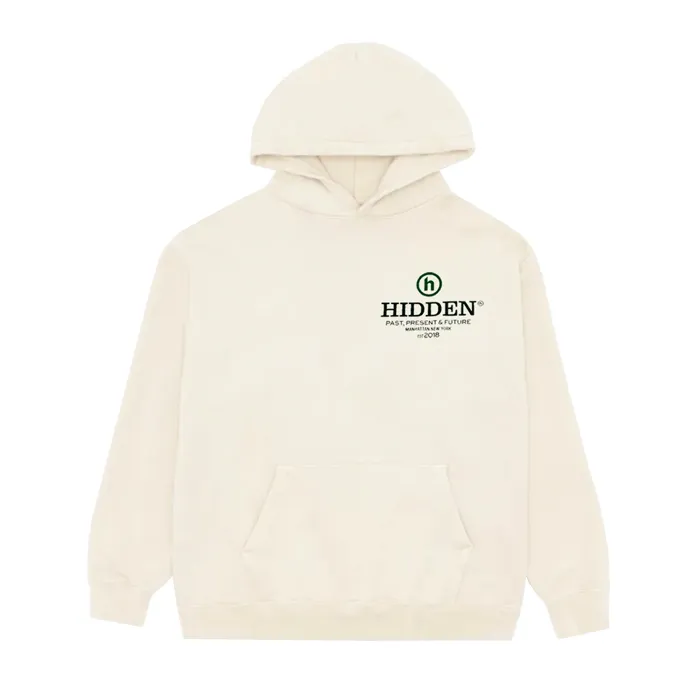 HIDDEN  |Unisex Street Style Oversized Logo Sweatshirts