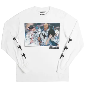 Honnōji Academy Student Council White Long Sleeve Tee