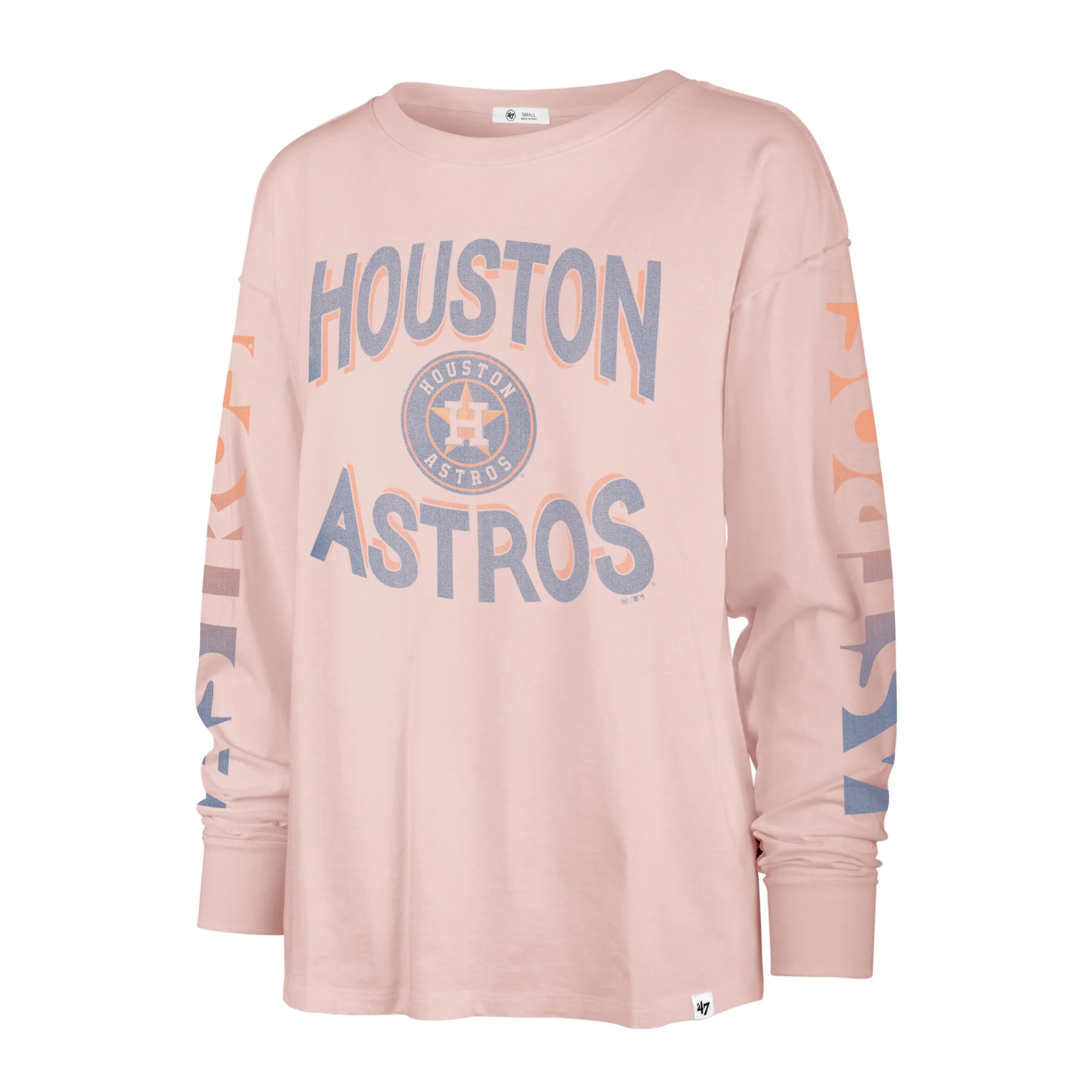 HOUSTON ASTROS CLOUD NINE '47 SOA LONG SLEEVE TEE WOMENS