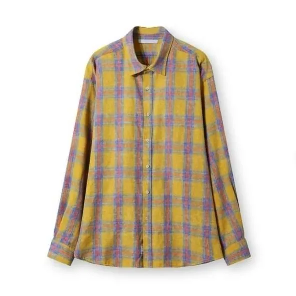 IONSEOUL  |Other Plaid Patterns Unisex Street Style Long Sleeves