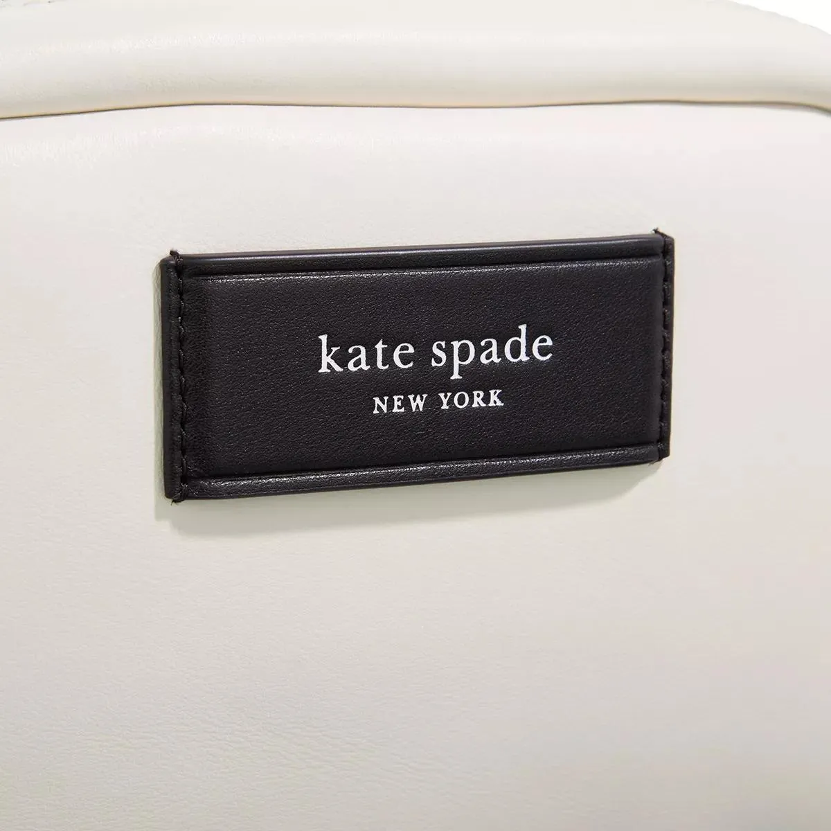 Kate Spade New York  Puffed Smooth Leather Small Crossbody parchment