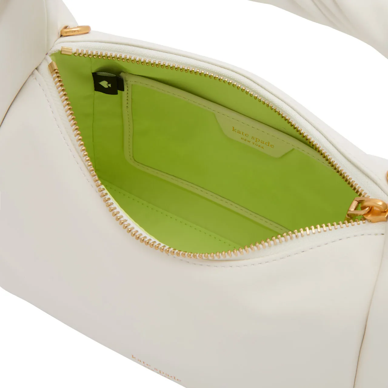 KATE SPADE NEW YORK Twirl Top Handle Crossbody Bag - Light Cream