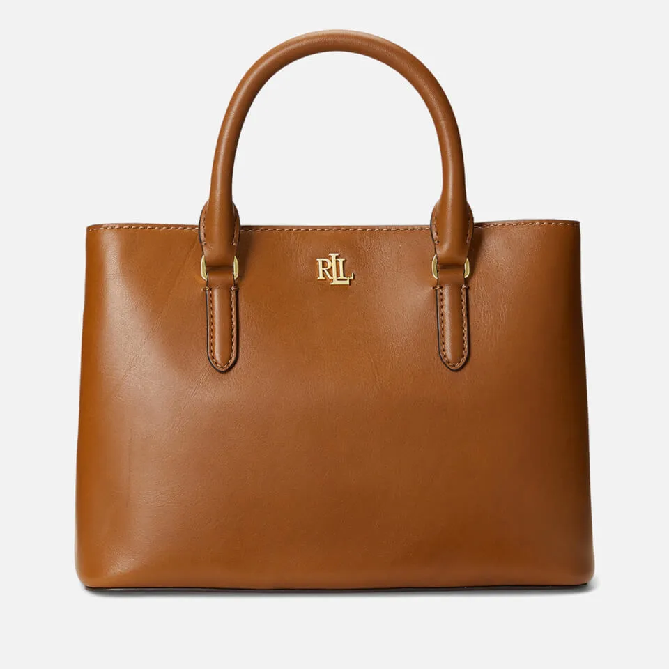 Lauren Ralph Lauren Marcy Leather Small Tote Bag