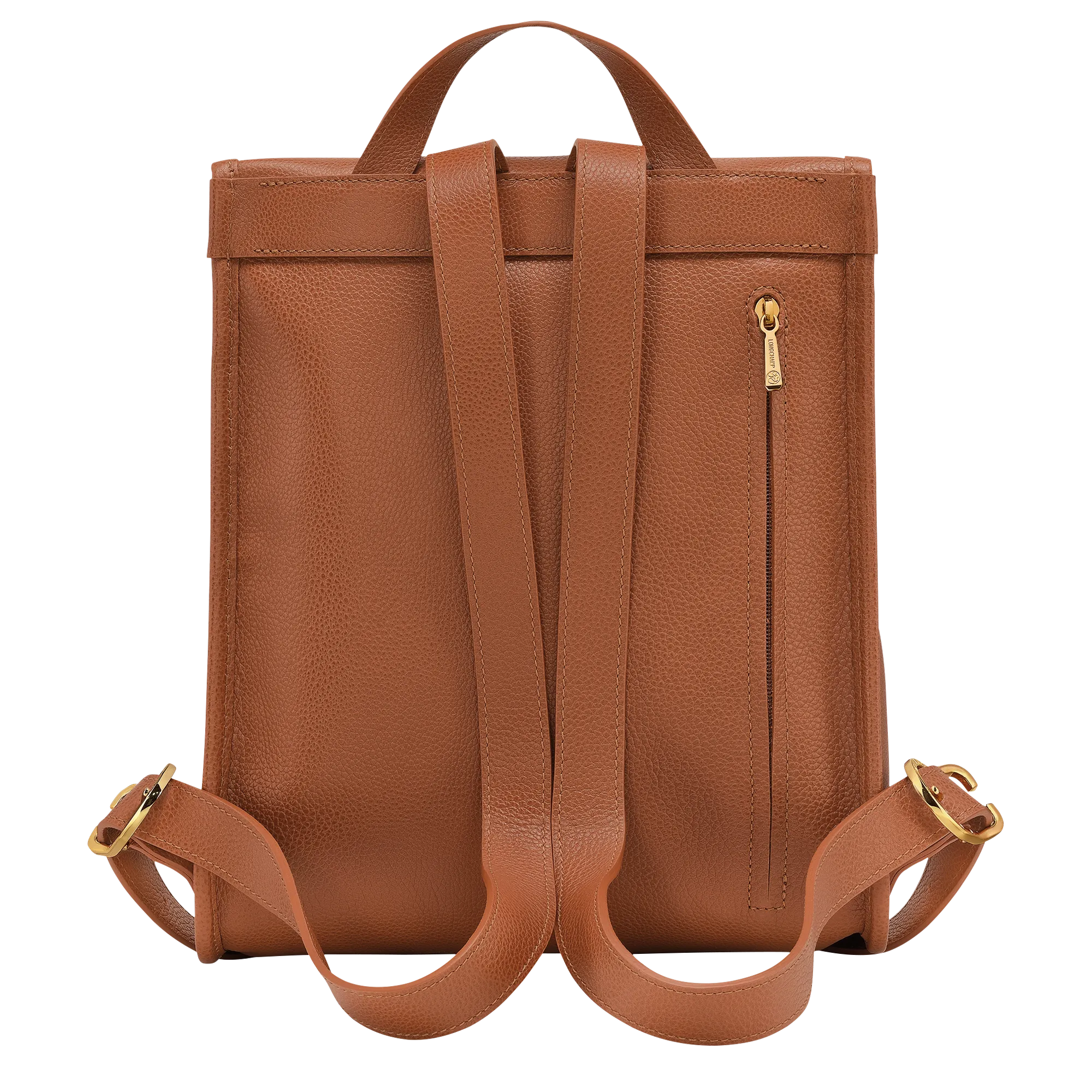 Le Foulonné Backpack Caramel - Leather