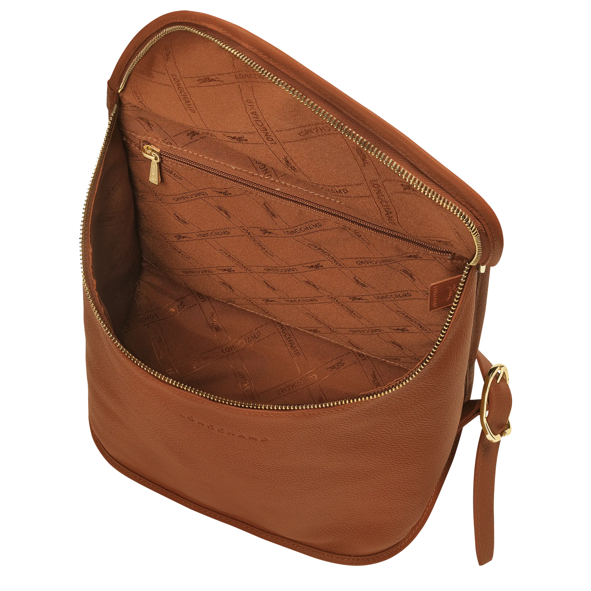 Le Foulonné Backpack Caramel - Leather