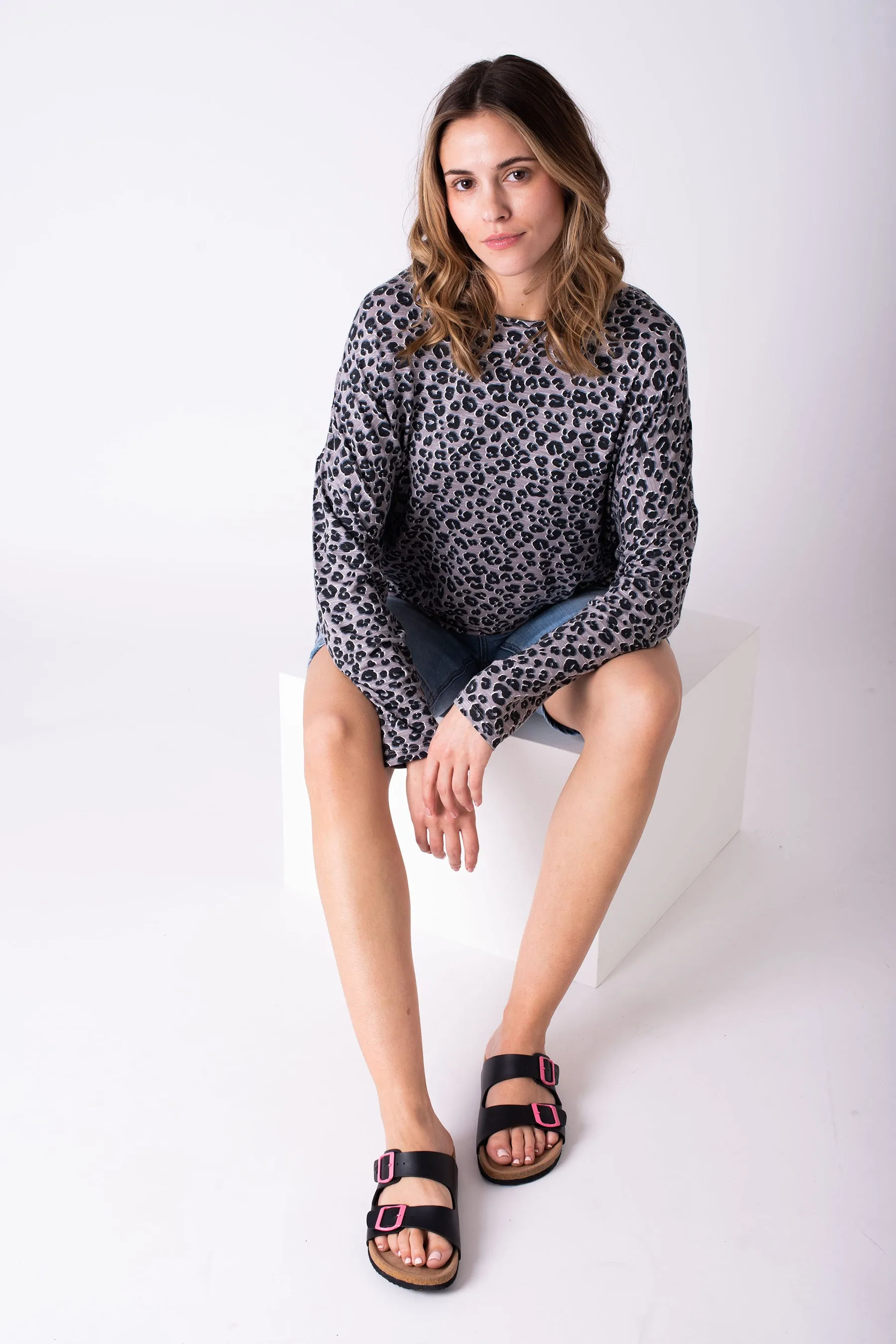 Leopard Spot Long Sleeve T-Shirt