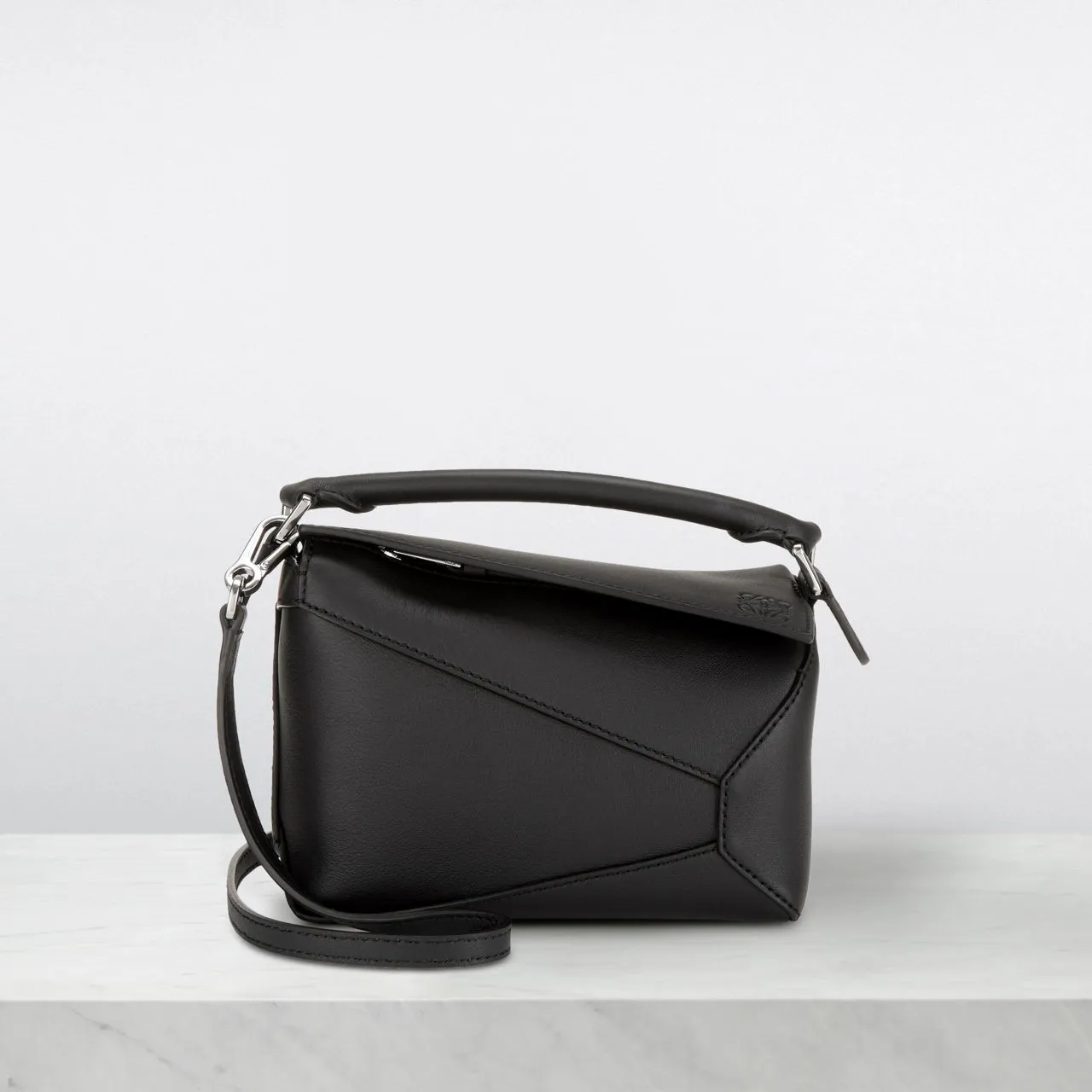 LOEWE Puzzle Mini Crossbody Bag - Black