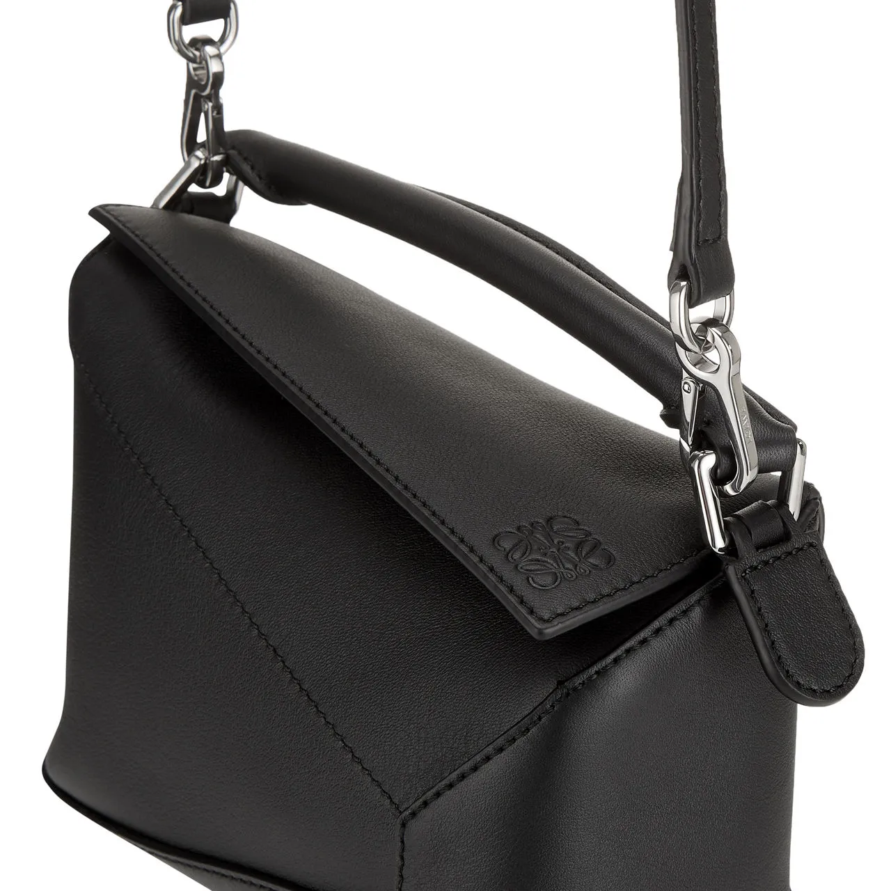 LOEWE Puzzle Mini Crossbody Bag - Black