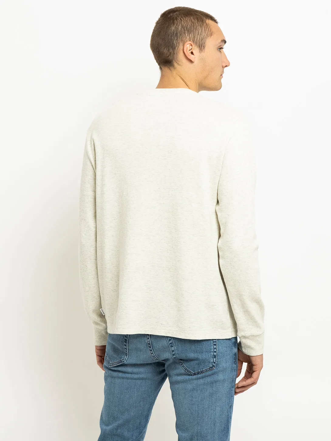 Long Sleeve Duofold Top - Oatmeal Heather