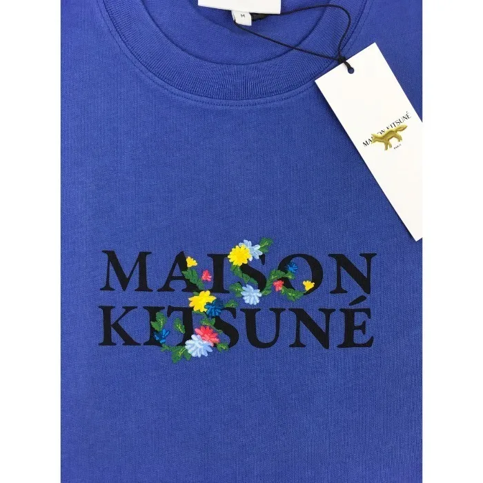 MAISON KITSUNE  |Crew Neck Unisex Street Style Plain Cotton Short Sleeves