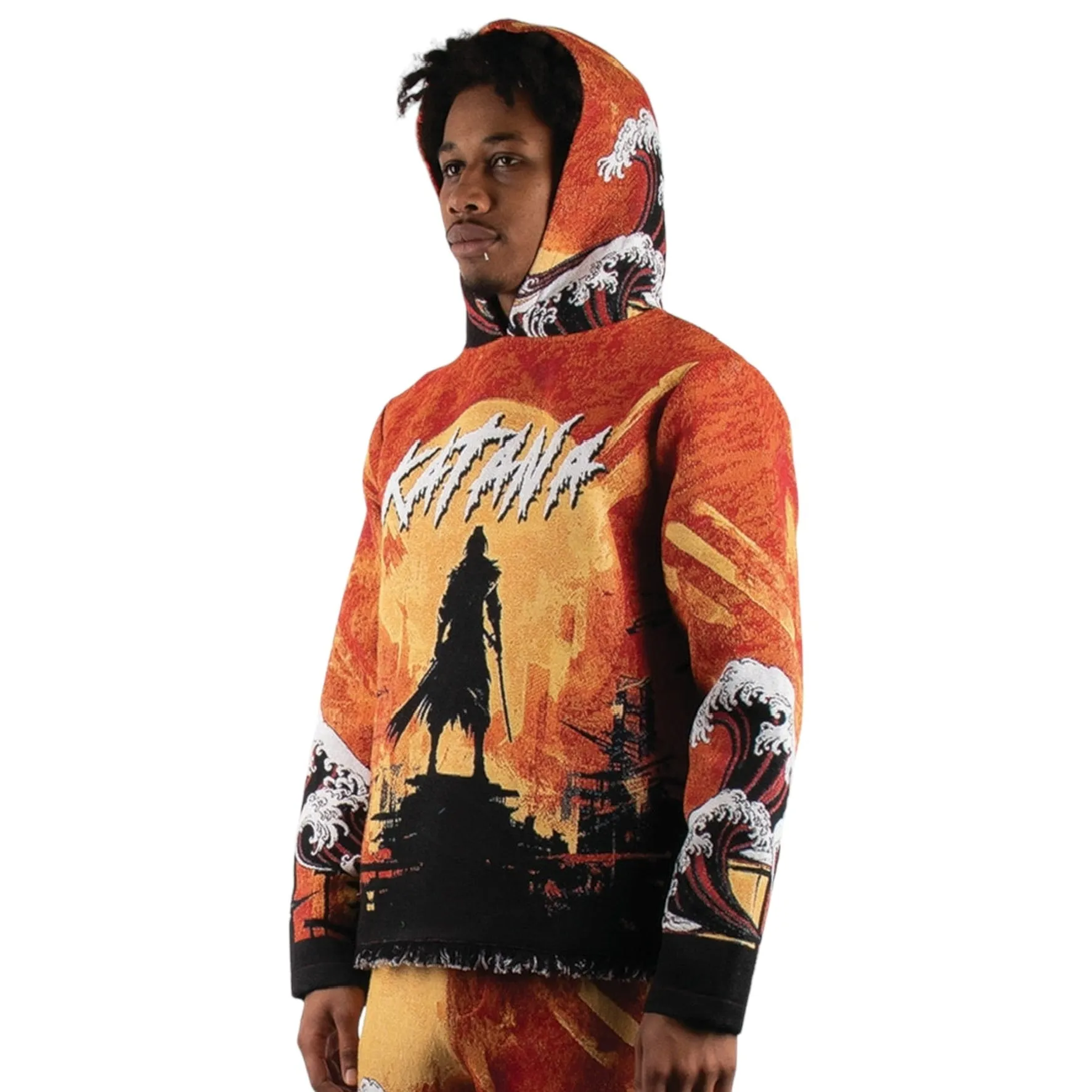 MAJESTIK: Katana Tapestry Hoodie TH2450