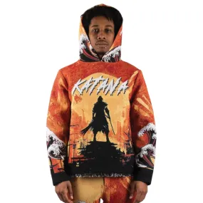 MAJESTIK: Katana Tapestry Hoodie TH2450