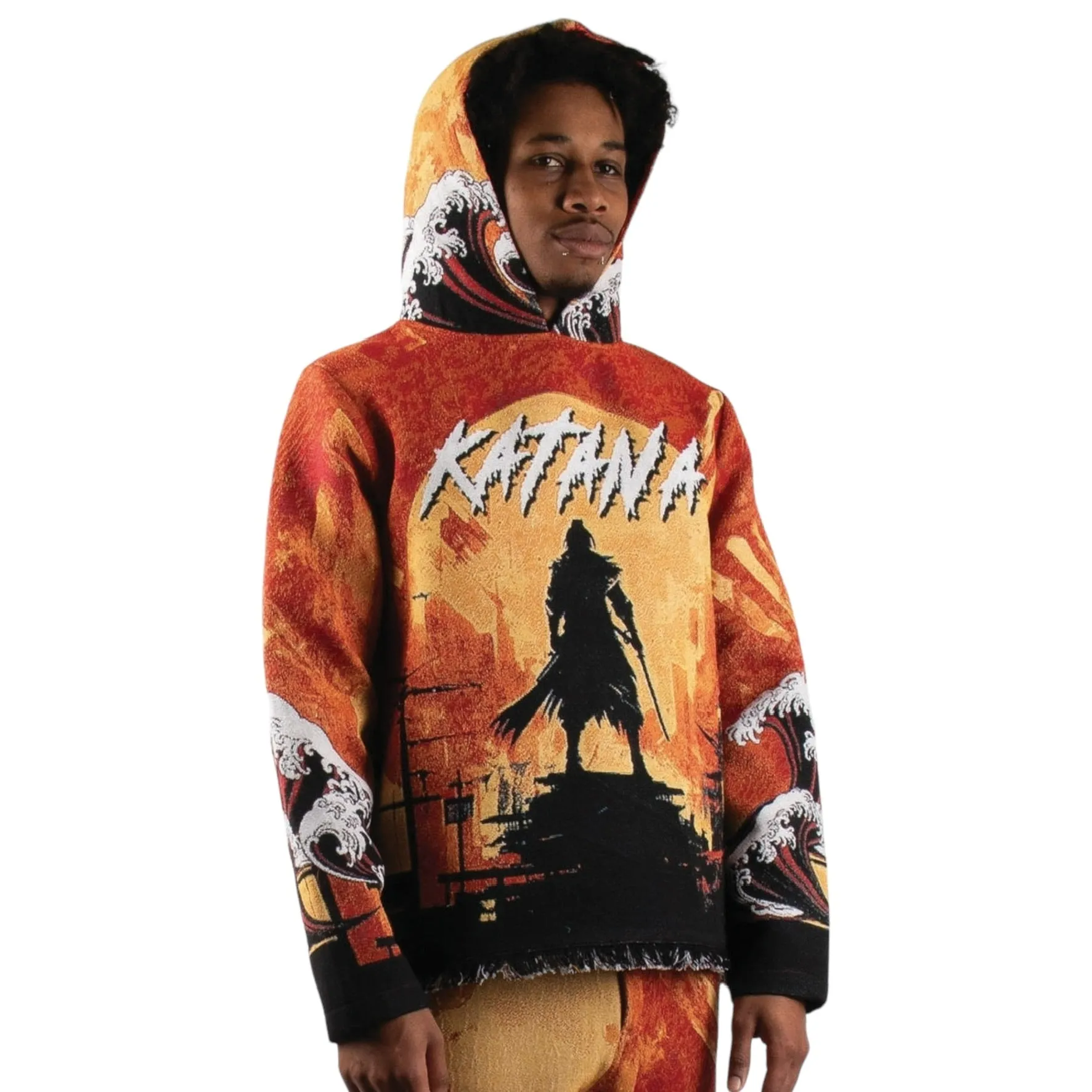 MAJESTIK: Katana Tapestry Hoodie TH2450