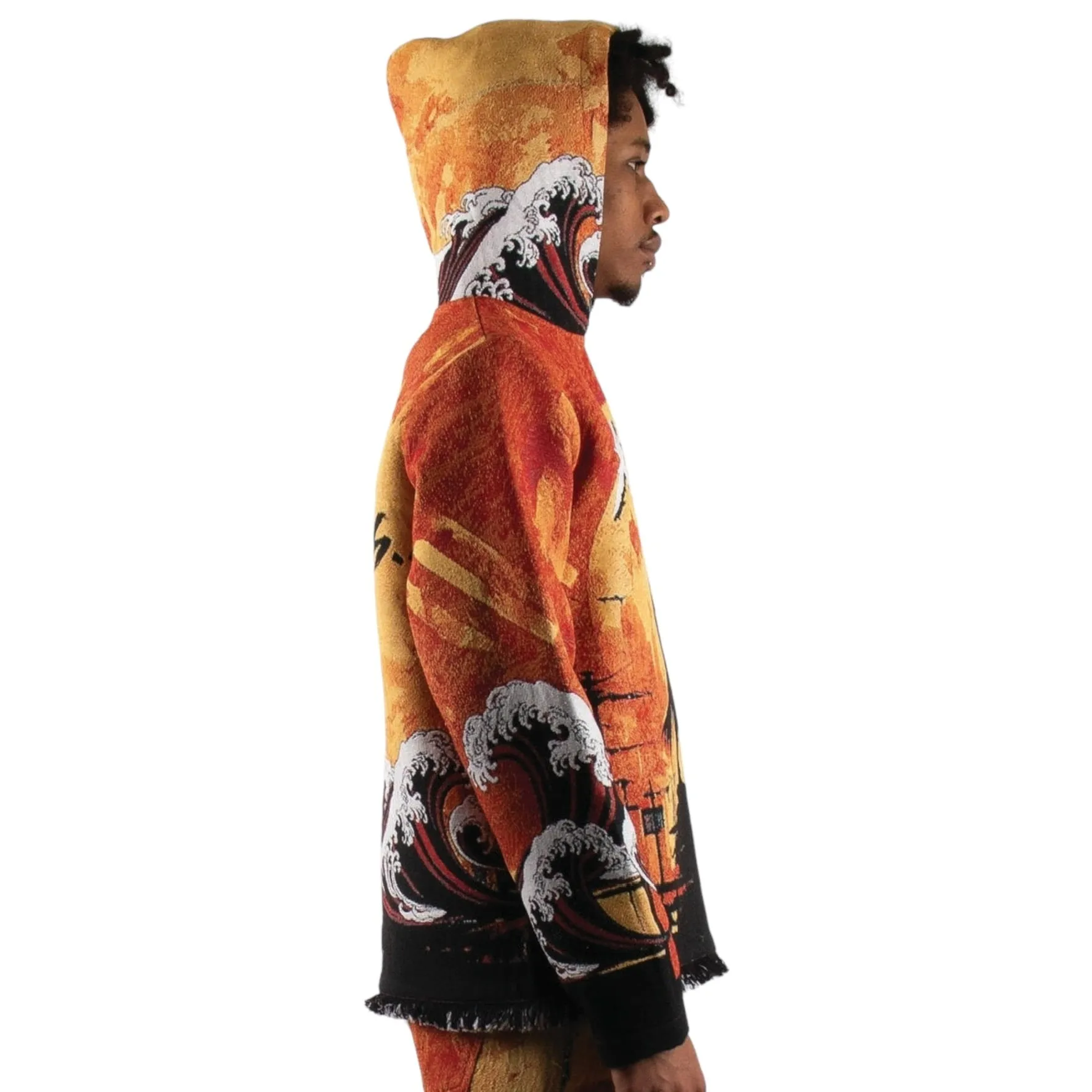 MAJESTIK: Katana Tapestry Hoodie TH2450