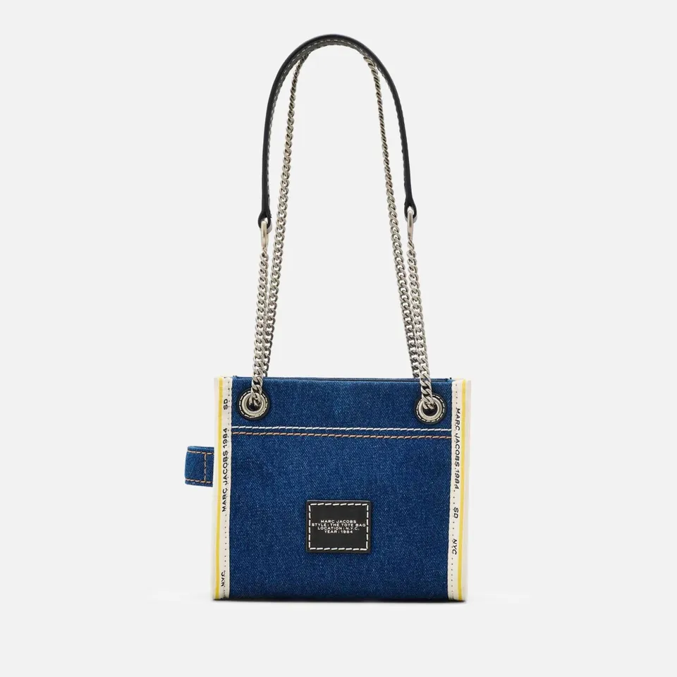 Marc Jacobs The Denim Chain Mini Tote Bag