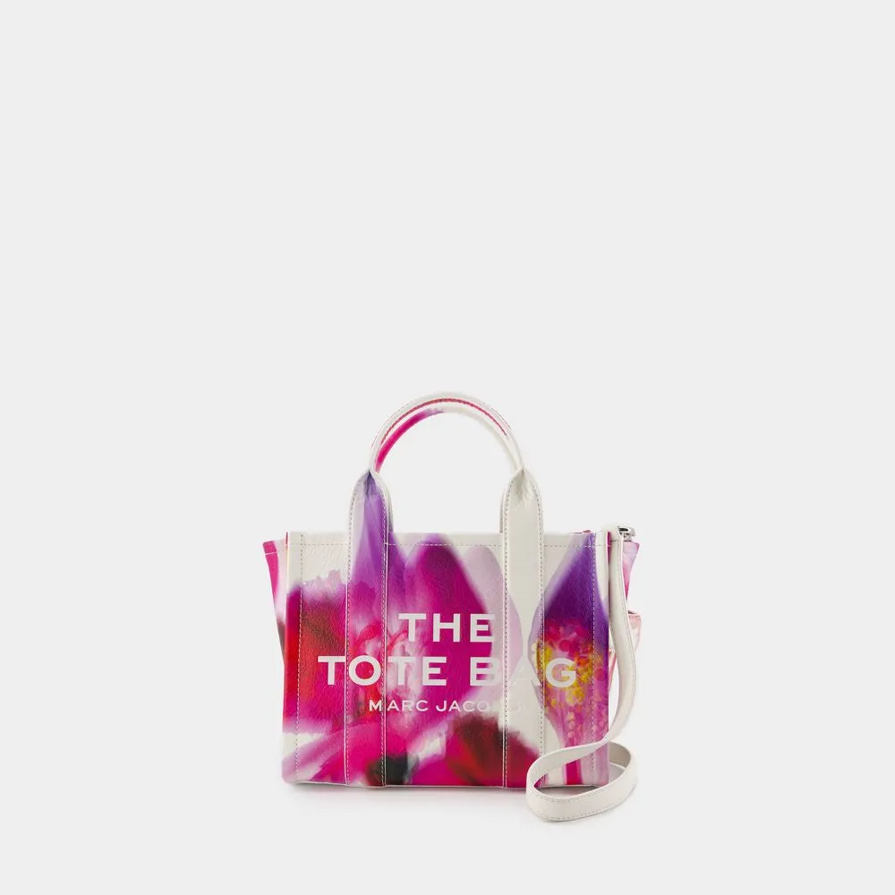 MARC JACOBS The Future Floral Mini Leather Tote