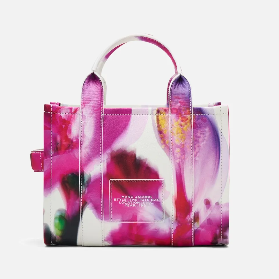 Marc Jacobs The Small Future Floral Leather Tote Bag