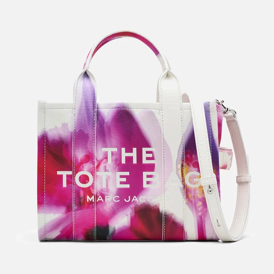 Marc Jacobs The Small Future Floral Leather Tote Bag