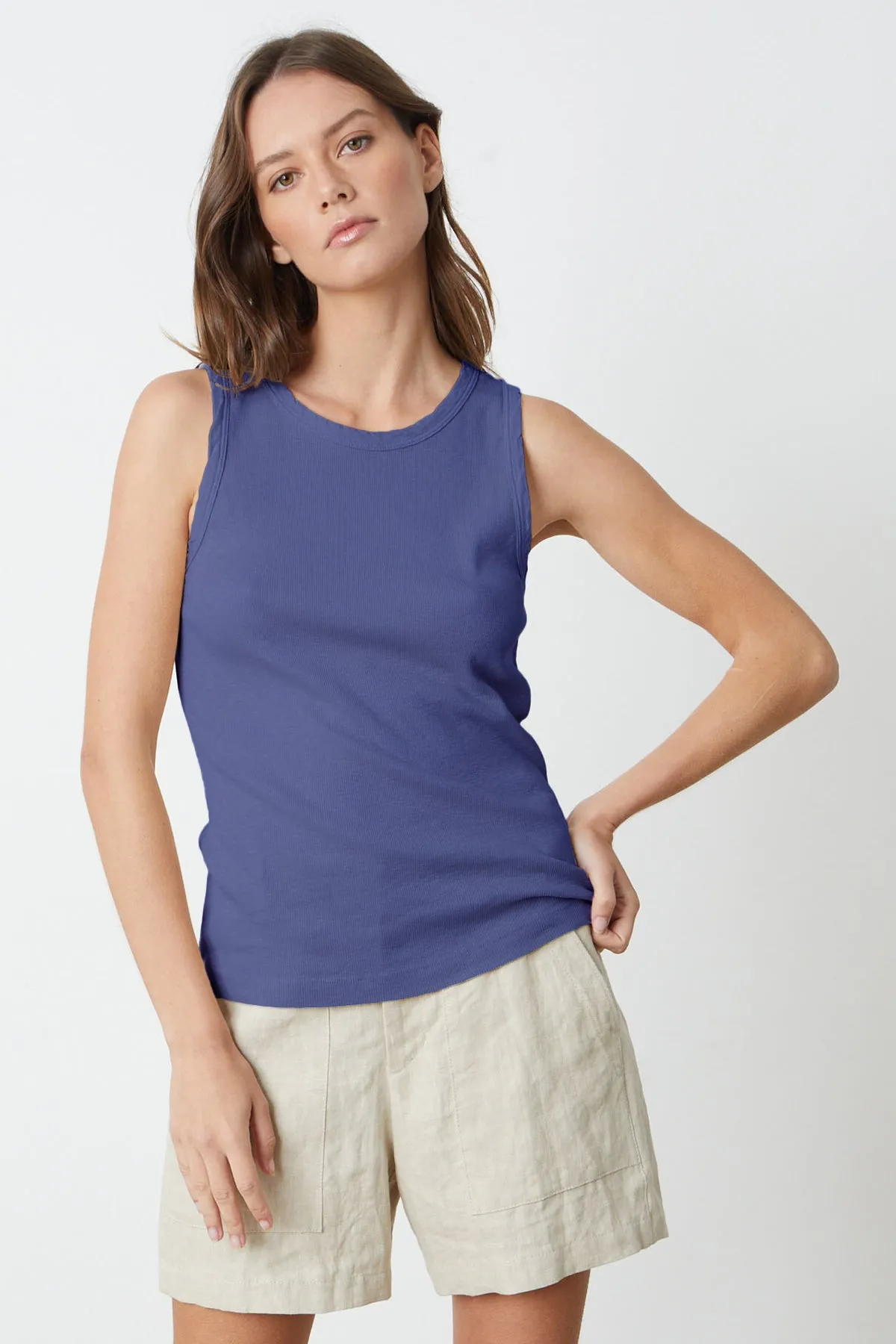 MAXIE RIBBED TANK TOP