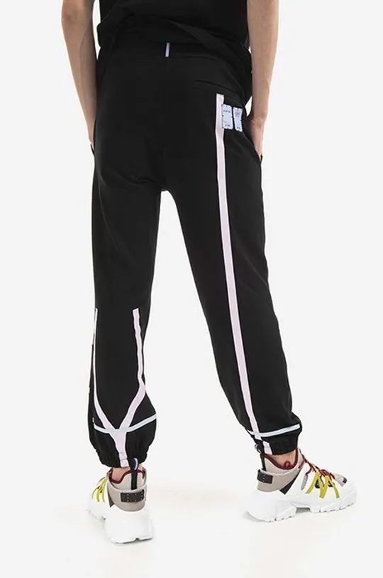 MCQ cotton joggers Taped black color