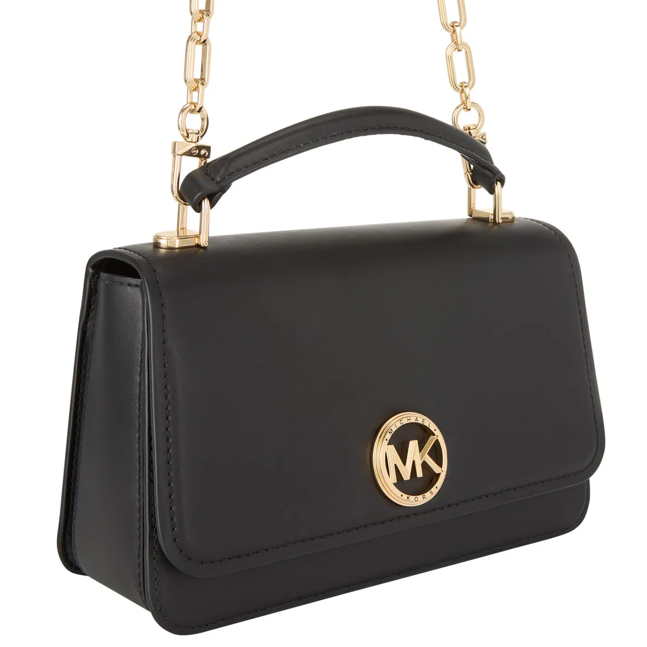 MICHAEL KORS Delancey Medium Crossbody Bag - Black