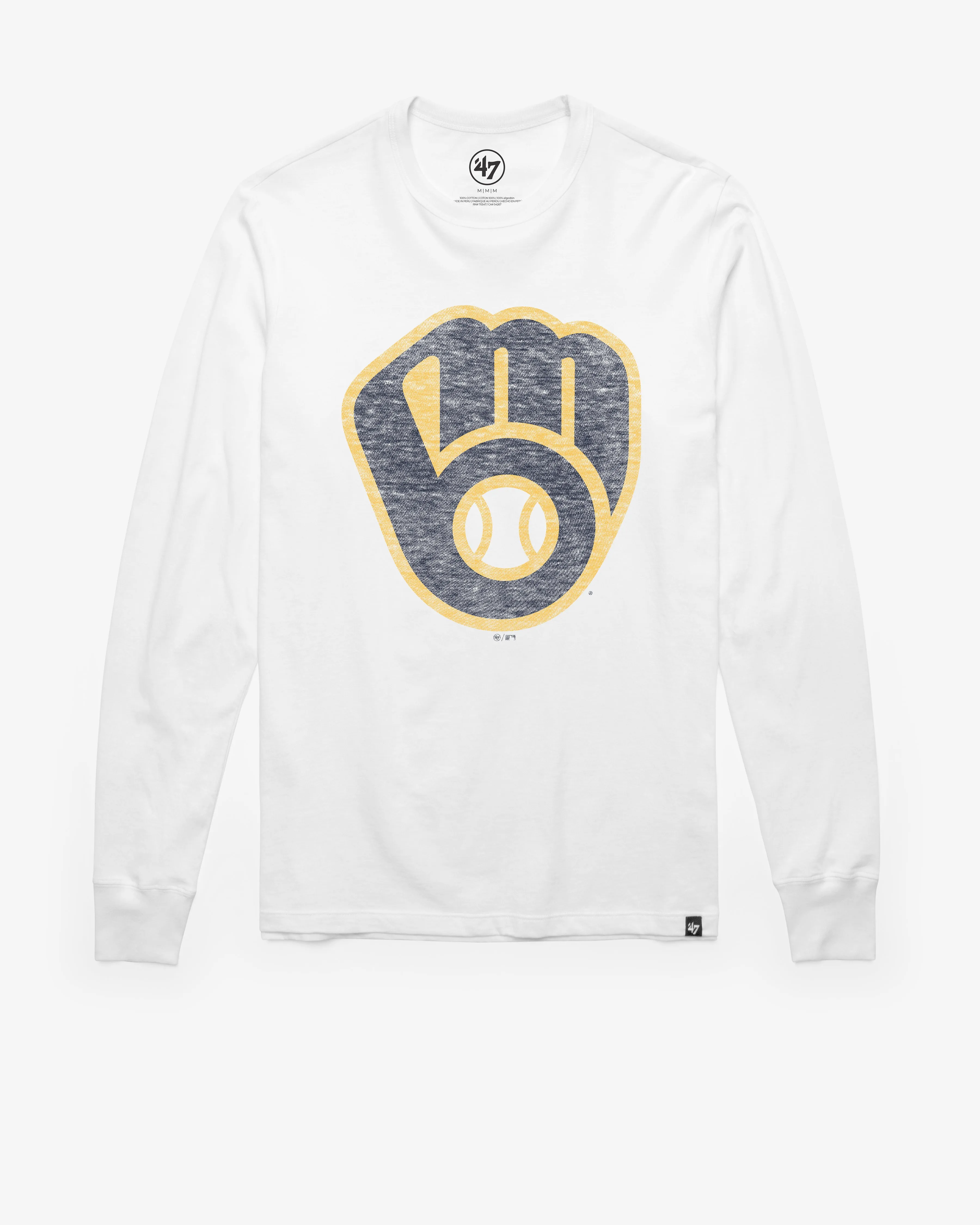 MILWAUKEE BREWERS PREMIER '47 FRANKLIN LONG SLEEVE TEE