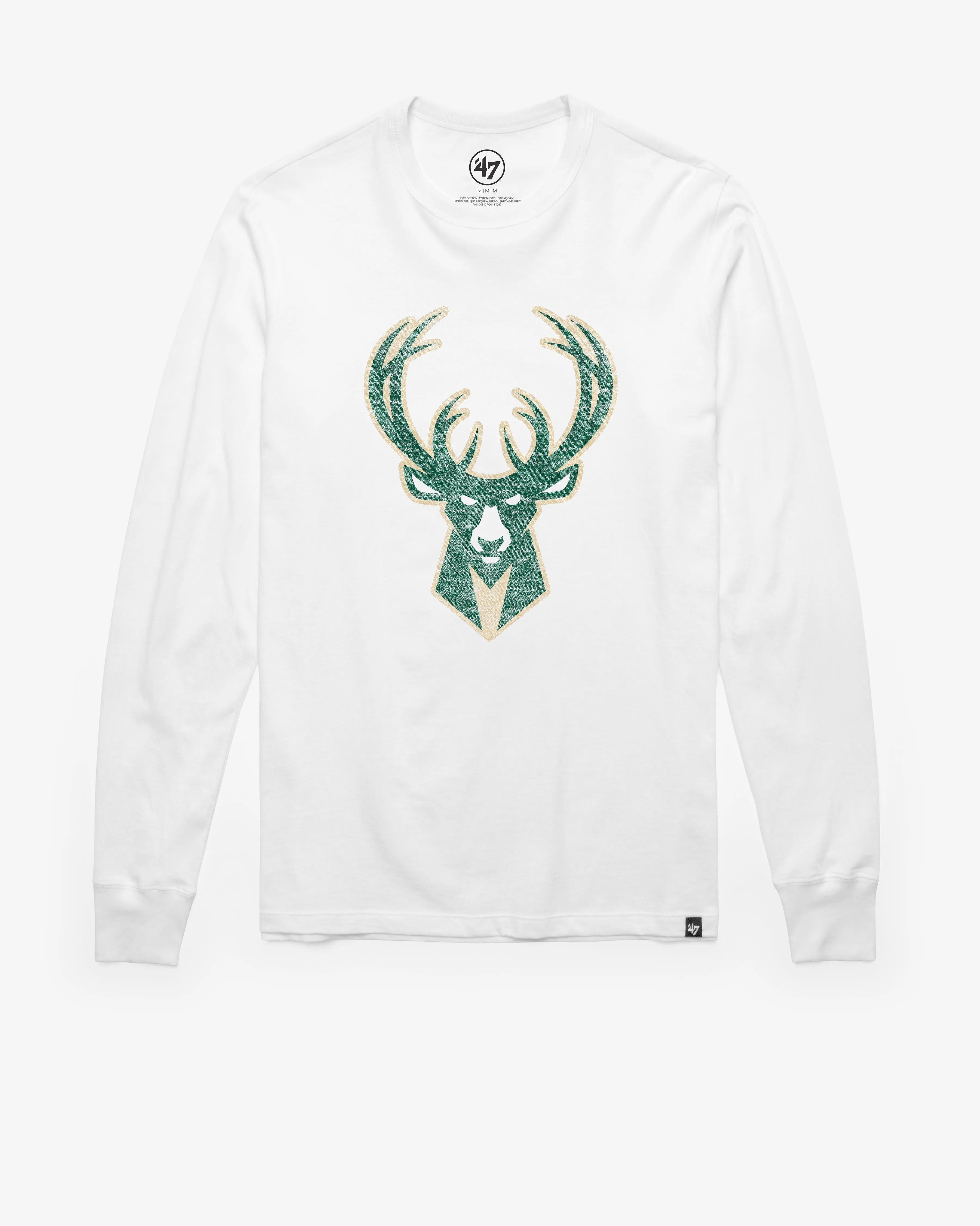 MILWAUKEE BUCKS PREMIER '47 FRANKLIN LONG SLEEVE TEE