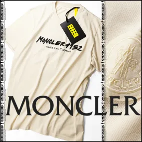 MONCLER  |Crew Neck Unisex Fine Gauge Street Style Collaboration