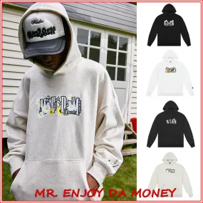 MR. ENJOY DA MONEY  |Flower Patterns Star Unisex Blended Fabrics Street Style