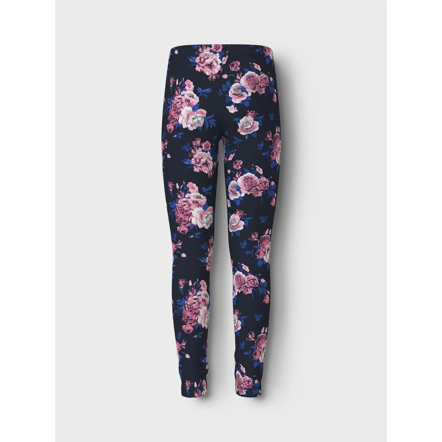 Name It Dark Sapphire Big Flowers Vivian AOP Leggings