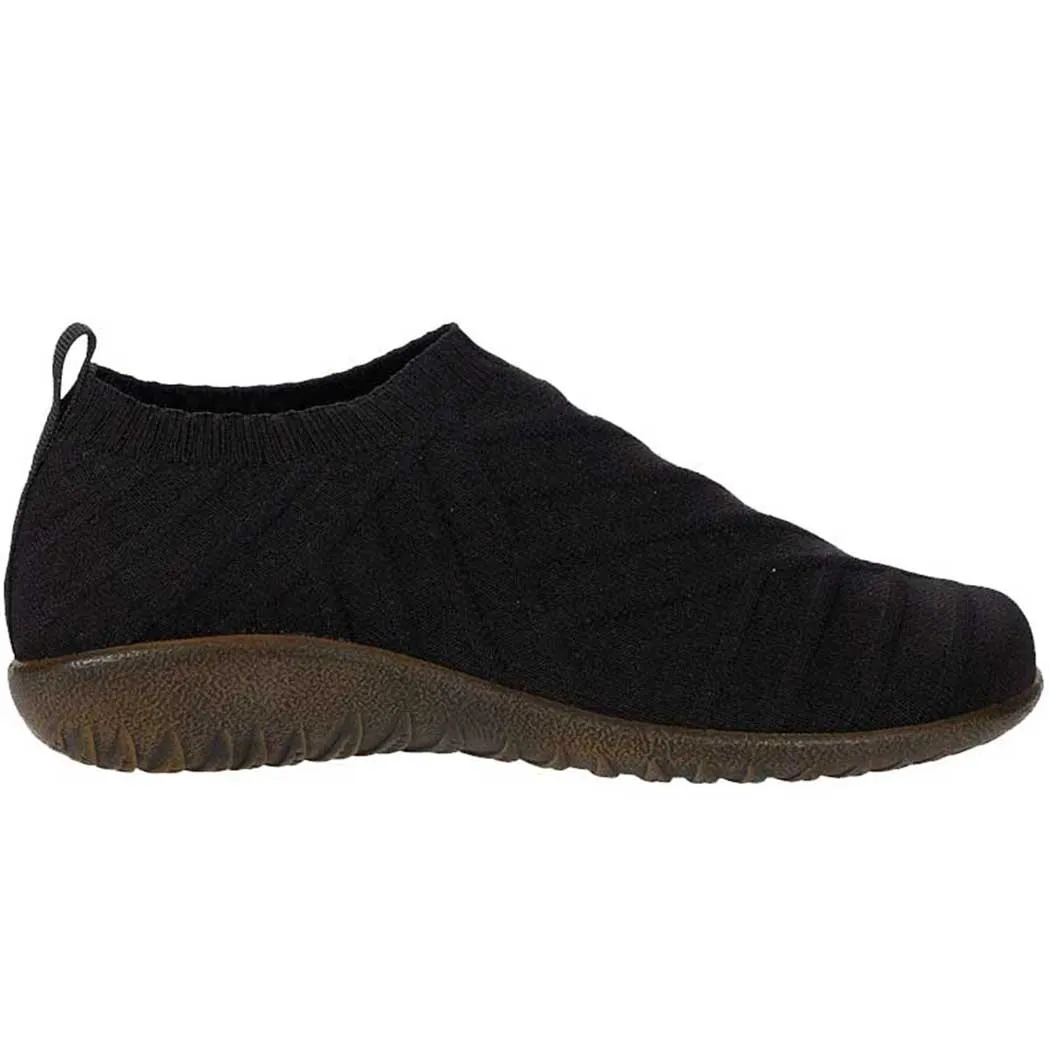 Naot Okahu Slip-On Black Knit (Women's)