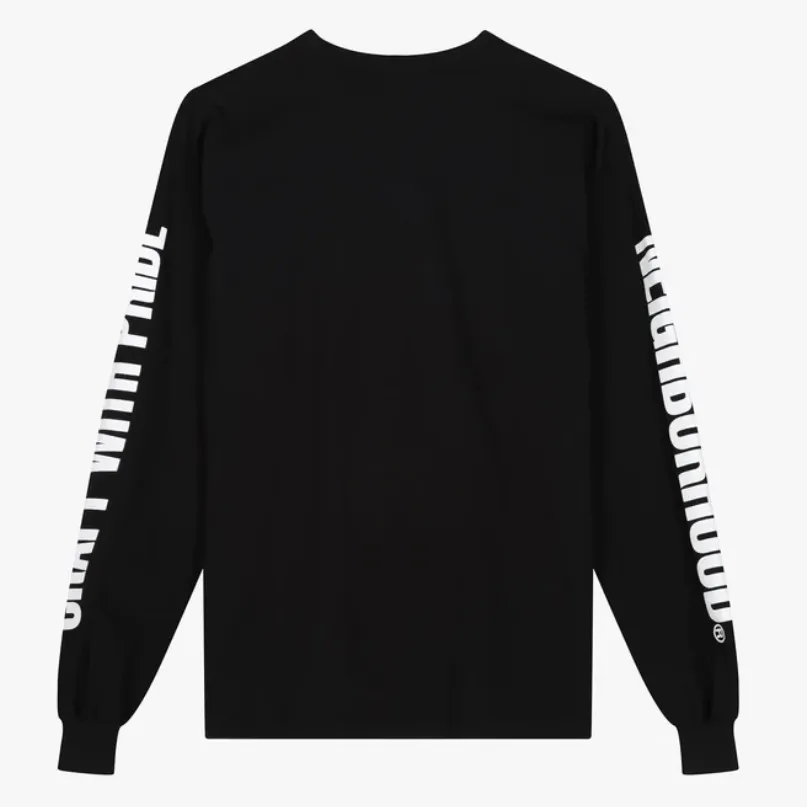 Neighborhood NH-1 LS Long Sleeve Tee Black