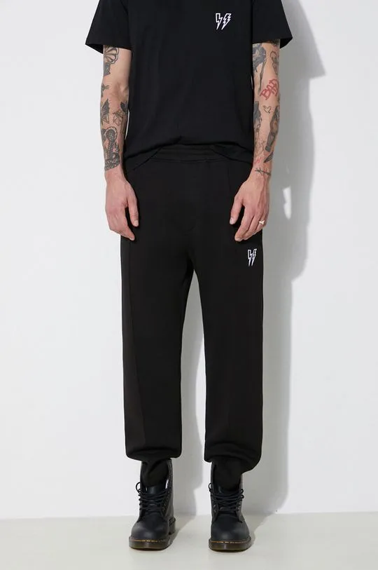 Neil Barrett joggers black color MY71074A-Y538-001N