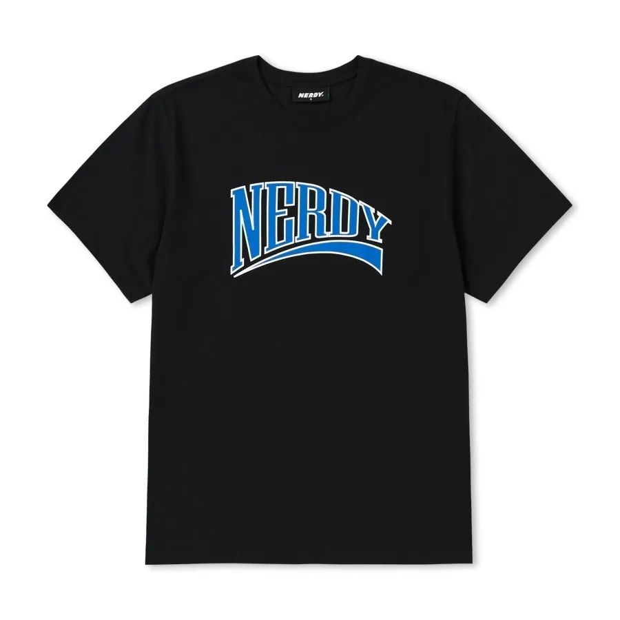 NERDY  |●NERDY● Big Arch Logo Short Sleeve T-Shirt (4color)