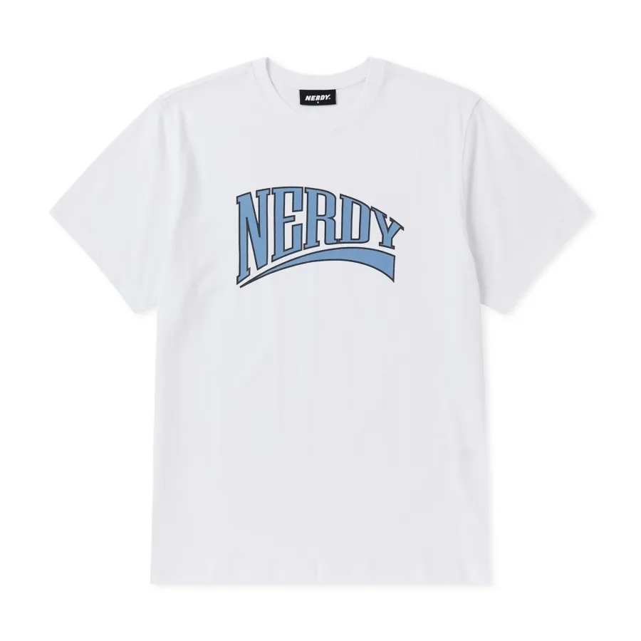 NERDY  |●NERDY● Big Arch Logo Short Sleeve T-Shirt (4color)