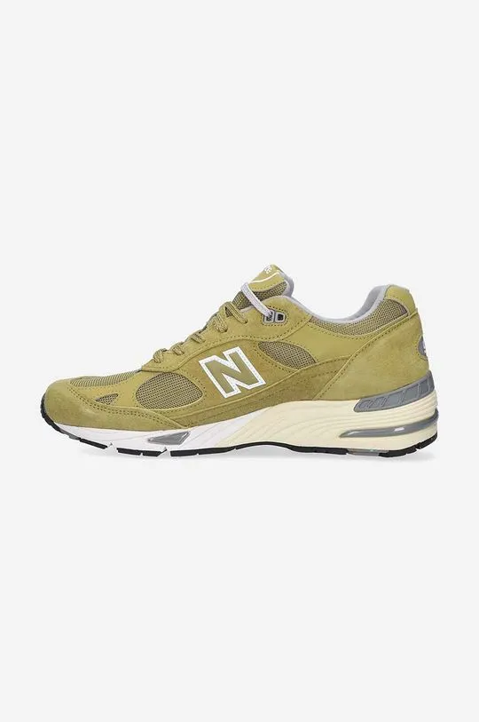 New Balance sneakers W991GGW green color