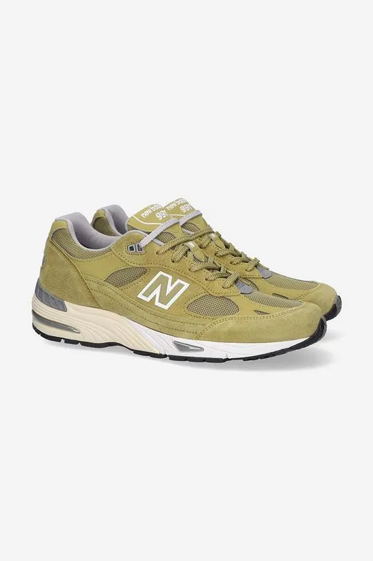 New Balance sneakers W991GGW green color