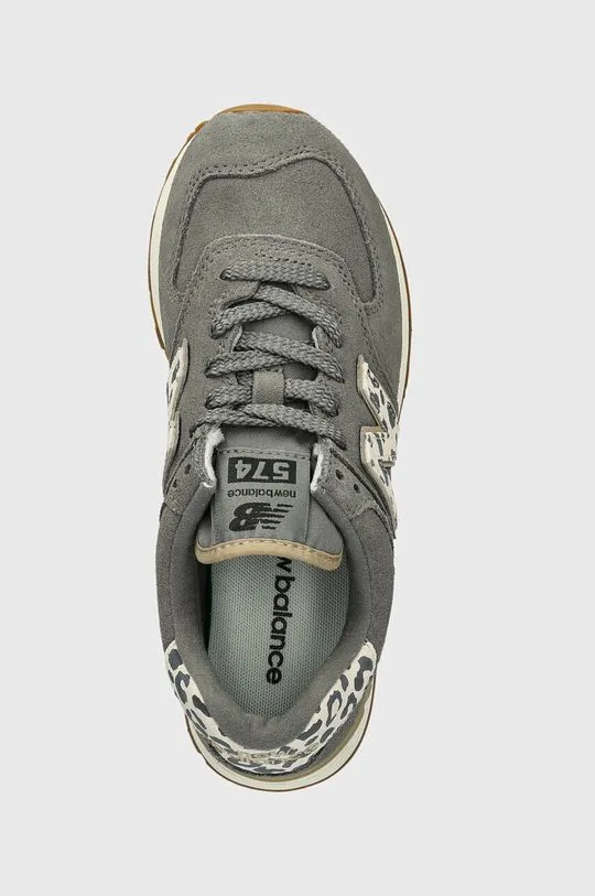 New Balance suede sneakers 574 gray color WL574IJ2