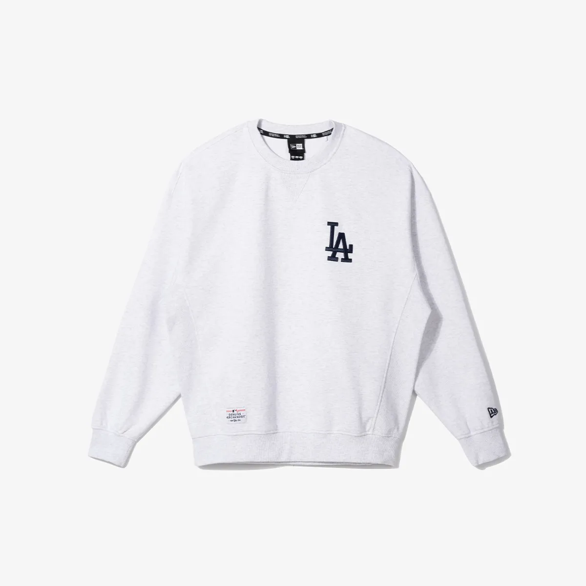 New Era  |Unisex Oversized Logos on the Sleeves Logo Sweatshirts