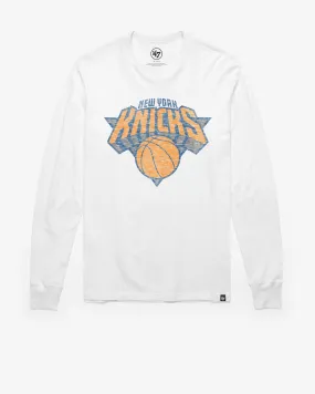 NEW YORK KNICKS PREMIER '47 FRANKLIN LONG SLEEVE TEE