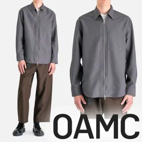 OAMC  |Unisex Street Style Long Sleeves Plain Cotton Oversized