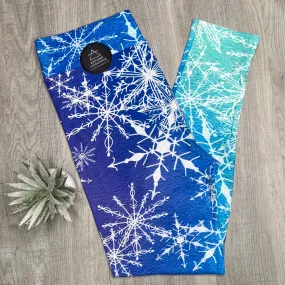 Ombre Snowflake Soft Leggings