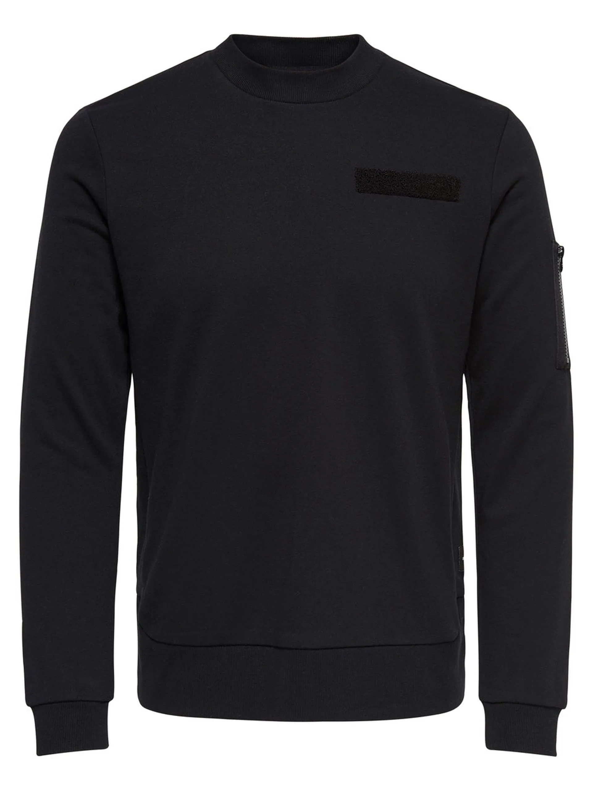 Only & Sons Crew Neck Colin Sweatshirt Black